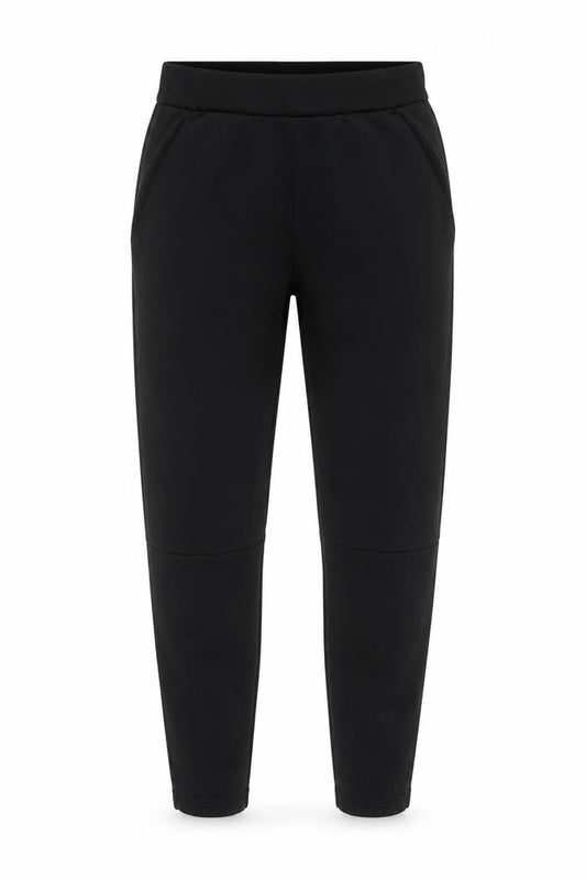 Front view of Adidas Men's Black Slim Fit Jogger Activewear Trousers, size S