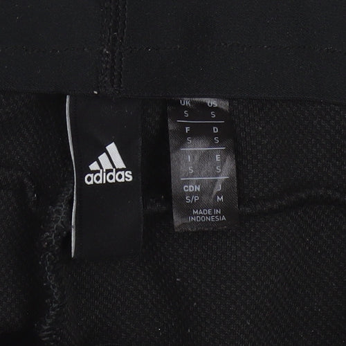 Adidas Men's Black Slim Fit Jogger Activewear Trousers Size S