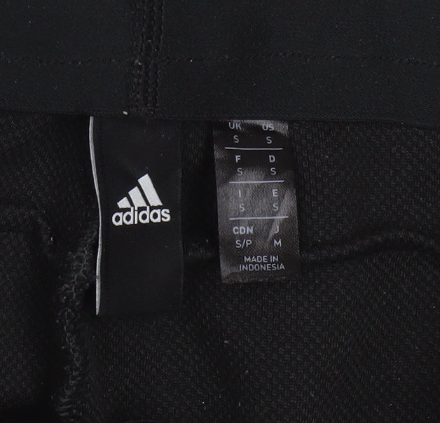 Adidas Men's Black Slim Fit Jogger Activewear Trousers Size S