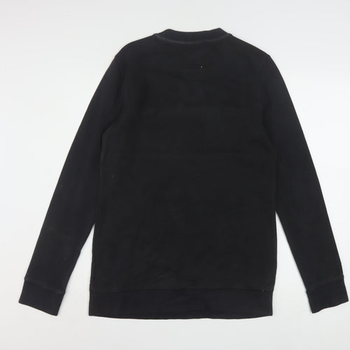 Reebok Classic Black Cotton Blend Women's Sweatshirt Size S