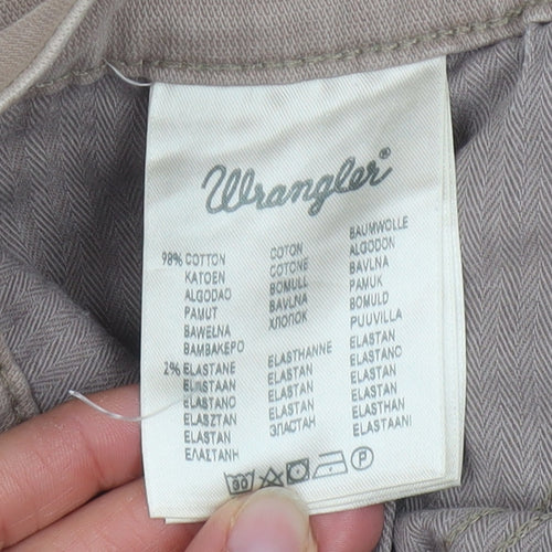 Wrangler Men's Beige Straight Fit Jeans W31 L34 Greensboro