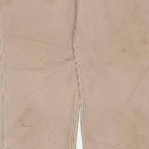 Wrangler Men's Beige Straight Fit Jeans W31 L34 Greensboro