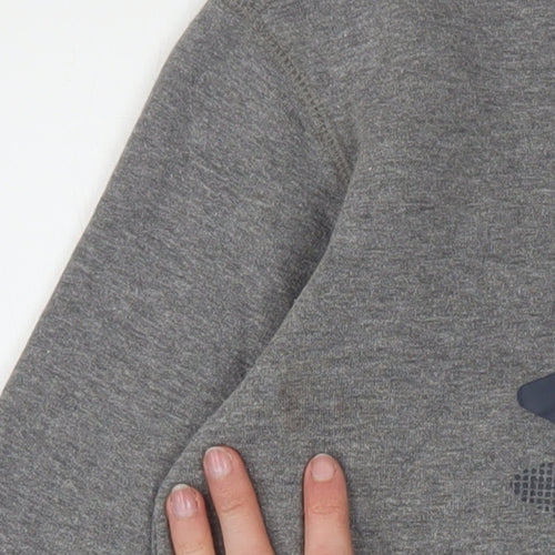 Umbro Men's Grey Crew Neck Pullover Sweatshirt Size S