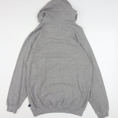 Holloway Men’s Grey Monmouth College Pullover Hoodie Size S