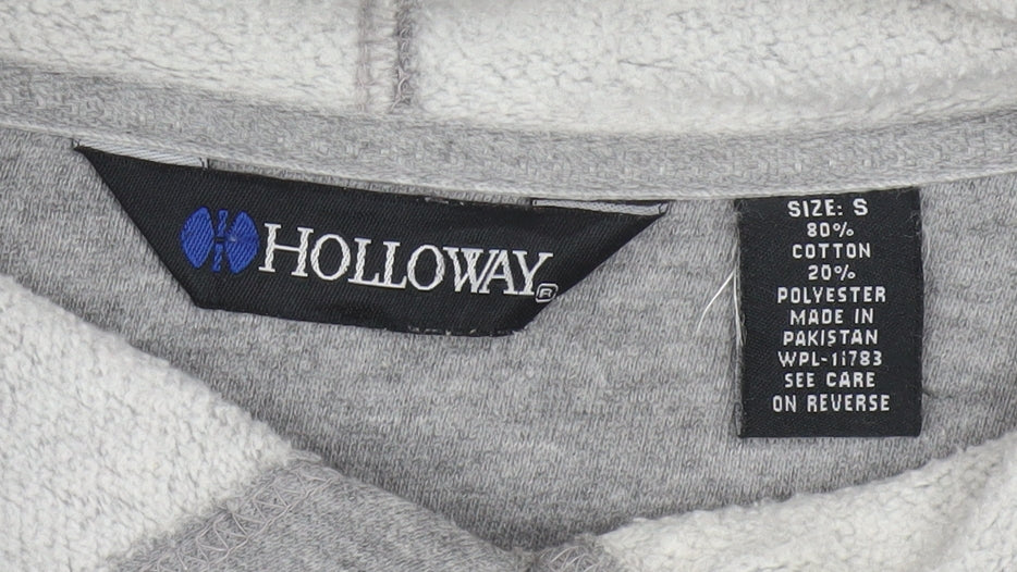 Holloway Men’s Grey Monmouth College Pullover Hoodie Size S