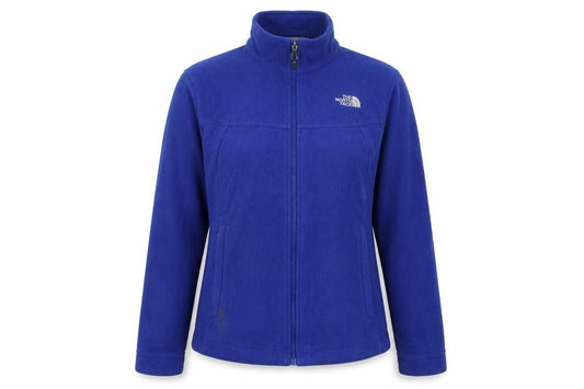 The North Face Women's Blue Fleece Full Zip Jacket Size M