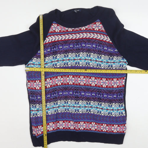 Chaps Men's Multicoloured Fair Isle Knit Jumper XL