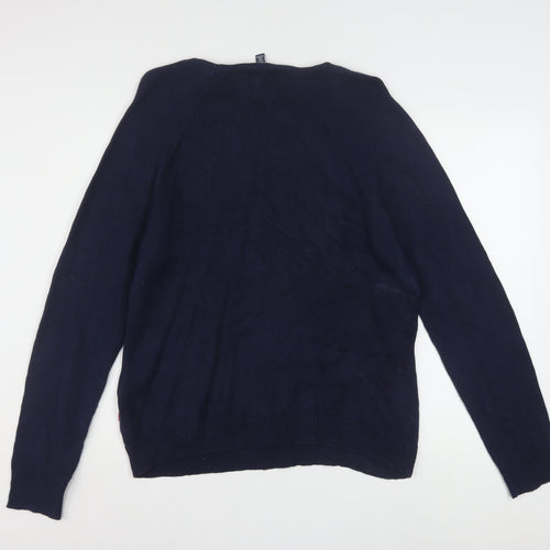 Chaps Men's Multicoloured Fair Isle Knit Jumper XL