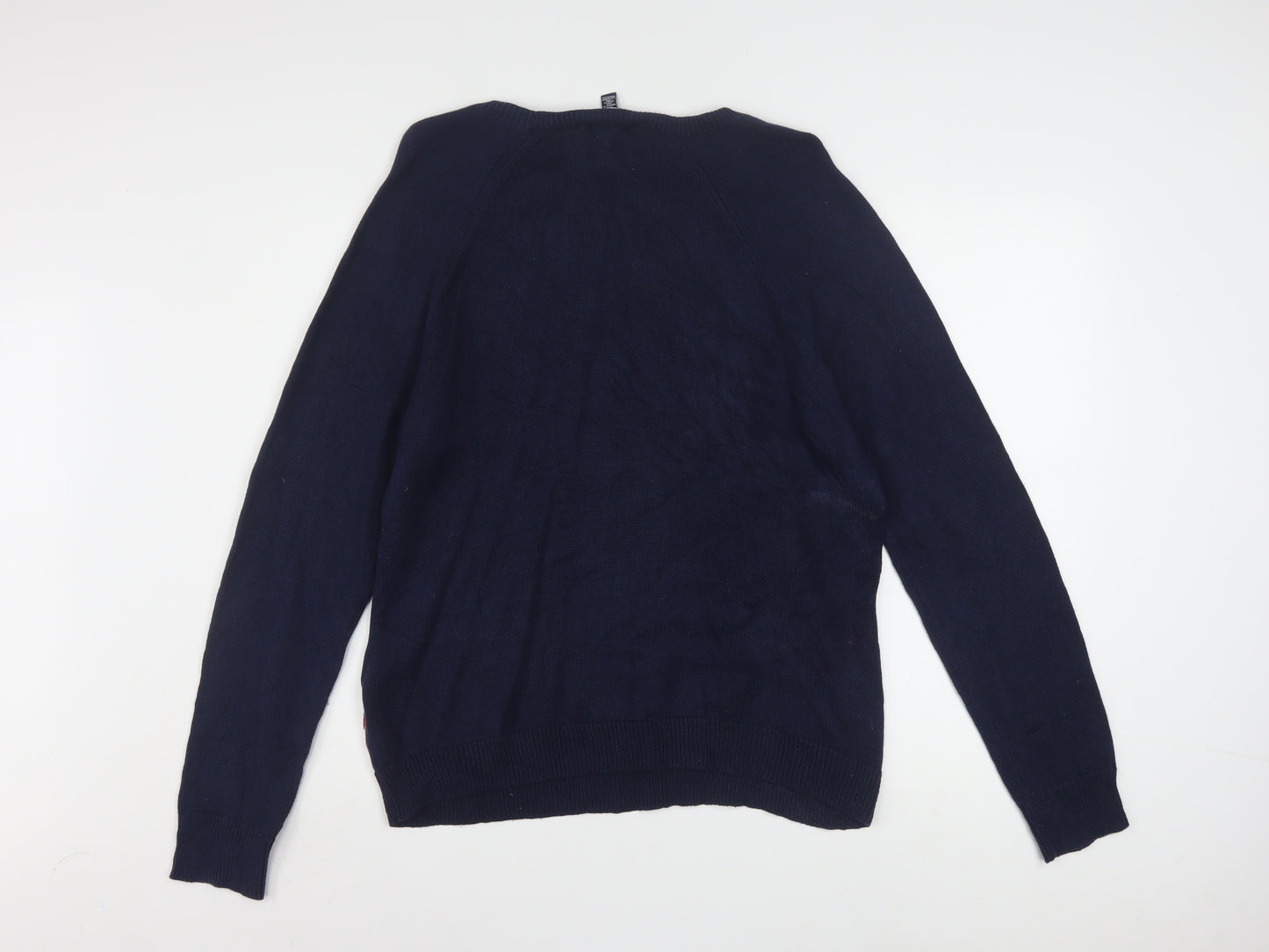 Chaps Men's Multicoloured Fair Isle Knit Jumper XL