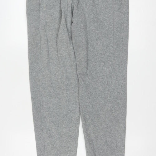 Puma Men's Grey Small Jogger Sweatpants Cotton Blend