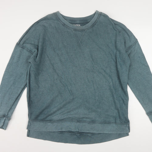 Time and Tru Men’s Blue XL Pullover Sweatshirt Cotton Blend Casual