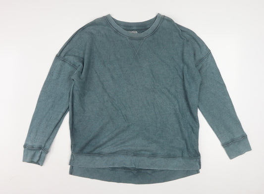 Time and Tru Men’s Blue XL Pullover Sweatshirt Cotton Blend Casual