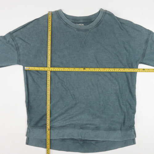 Time and Tru Men’s Blue XL Pullover Sweatshirt Cotton Blend Casual