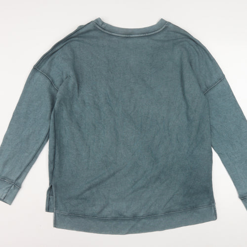 Time and Tru Men’s Blue XL Pullover Sweatshirt Cotton Blend Casual