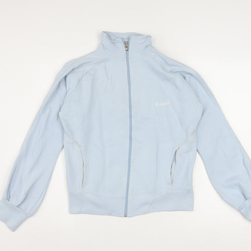 Reebok Women's Blue Size 14 Track Jacket Full Zip Sports Top