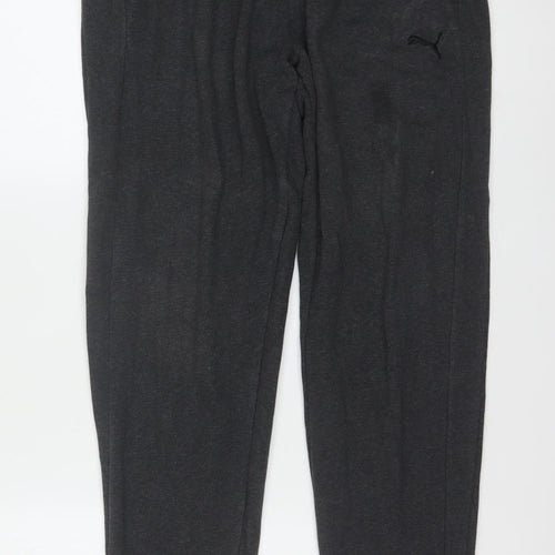 Puma Men's Black Jogger Trousers L Regular Fit