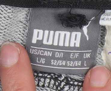 Puma Men's Black Jogger Trousers L Regular Fit