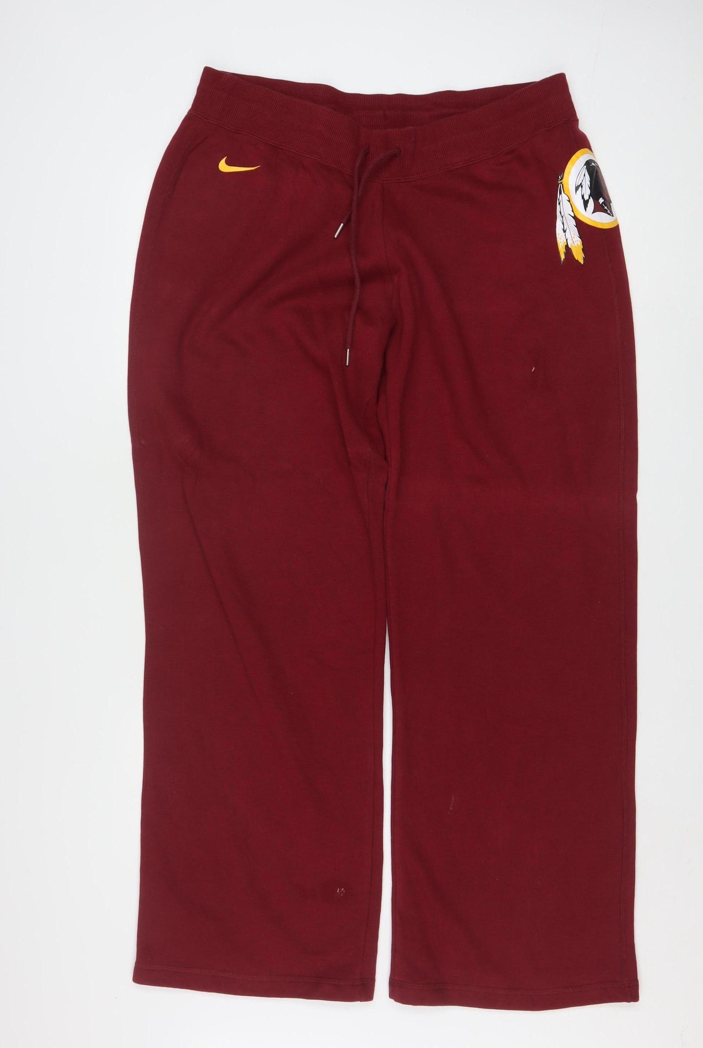 Nike Men’s Red NFL Team Sweatpants XL Straight Fit Cotton Blend