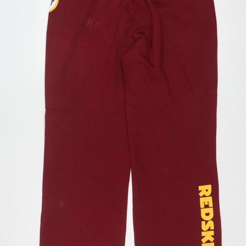 Nike Men’s Red NFL Team Sweatpants XL Straight Fit Cotton Blend