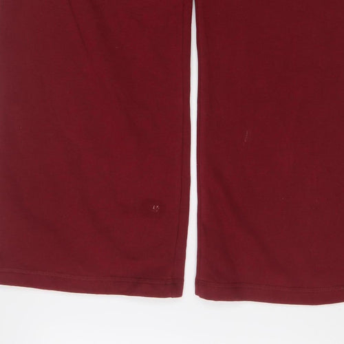 Nike Men’s Red NFL Team Sweatpants XL Straight Fit Cotton Blend