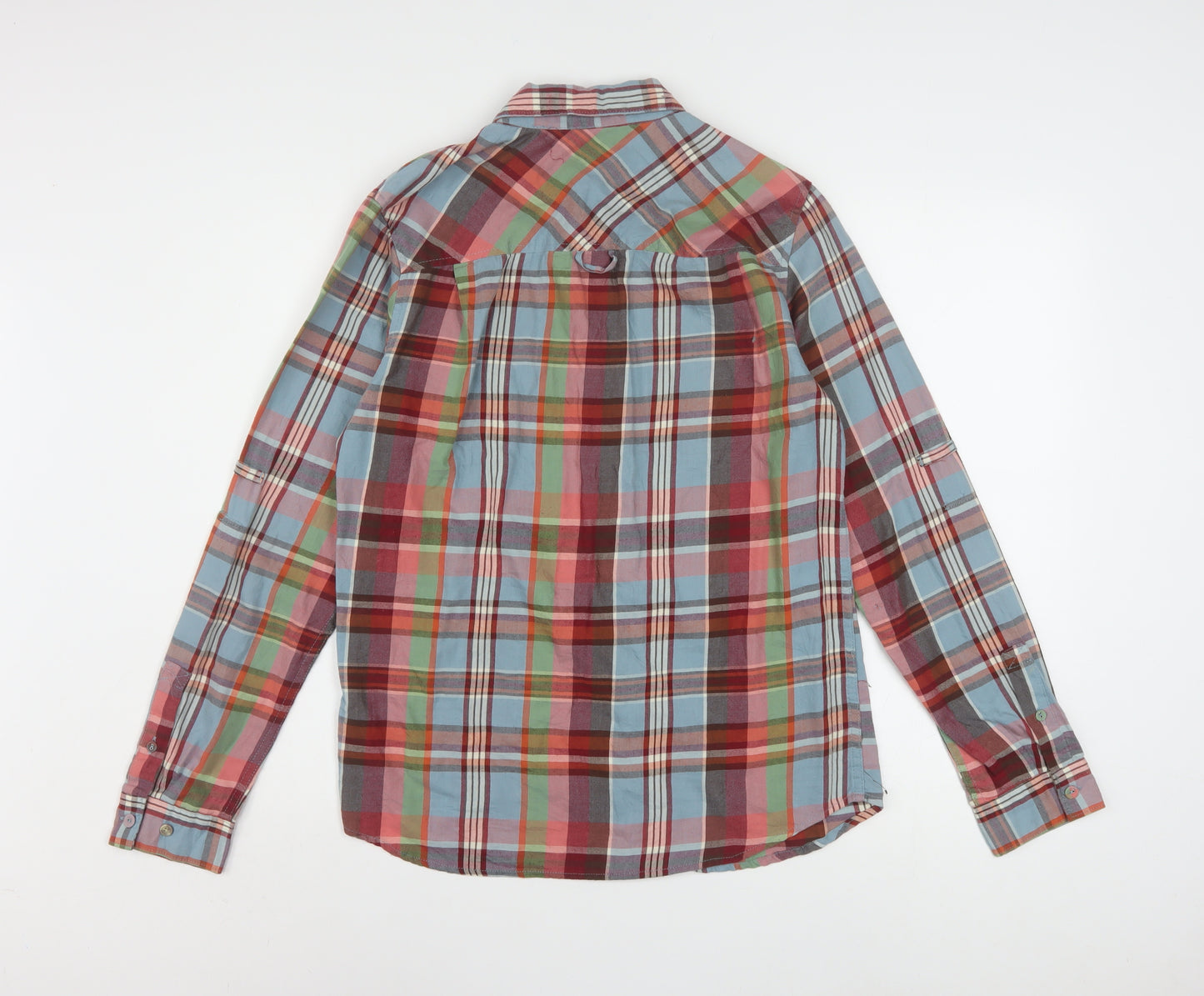 Galloway Classics Men's Multicoloured Check Long Sleeve Button-Up Shirt Size S