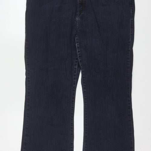 Levi's Women's Blue 516 Bootcut Jeans Size 20 Regular Fit Denim
