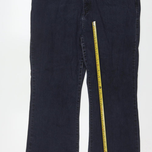 Levi's Women's Blue 516 Bootcut Jeans Size 20 Regular Fit Denim