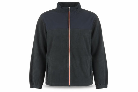 Starter Womens Grey M Fleece Full Zip Basic Active Jacket