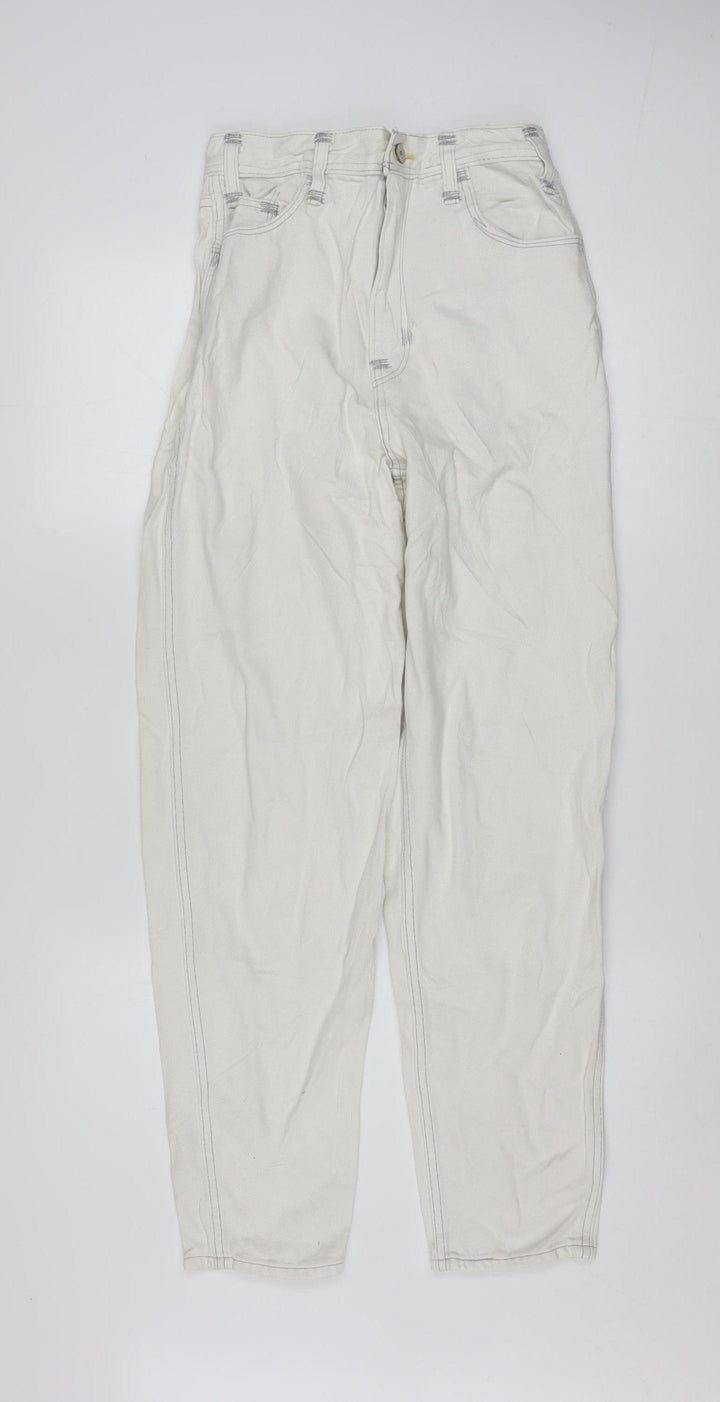 Levi's Red Women's Ivory High Loose Tapered Jeans Size 26
