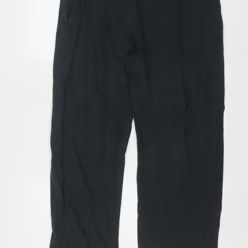 Reebok Mens Black XL Track Pants Lightweight Sports Trousers