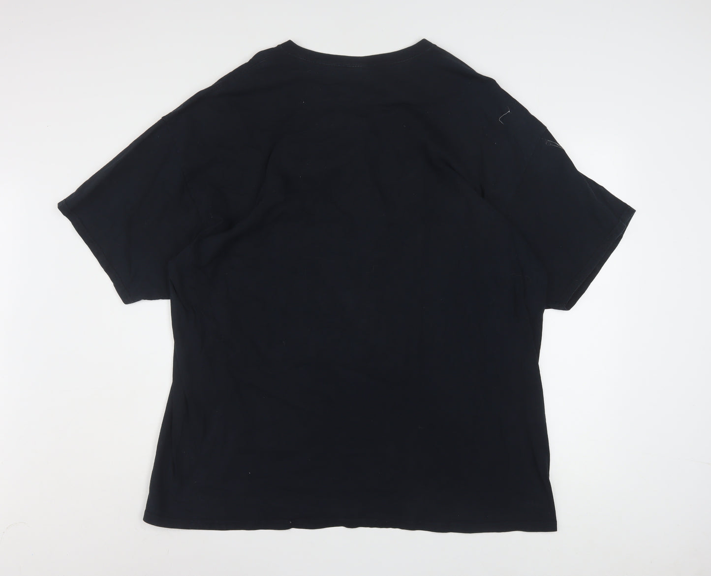 Fruit of the Loom Men's Black Proud to be American Graphic T-Shirt XXL
