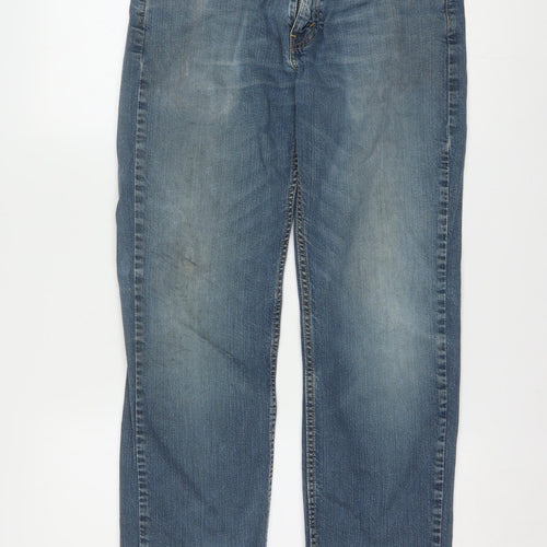 Levi's 514 Men's Blue Straight Denim Jeans W38 L32 Classic Fit