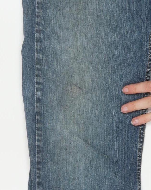 Levi's 514 Men's Blue Straight Denim Jeans W38 L32 Classic Fit