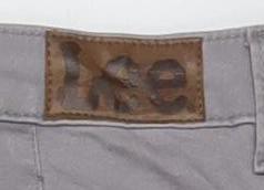 Lee Women’s Grey Chino Cotton Stretch Trousers Size 18 Medium