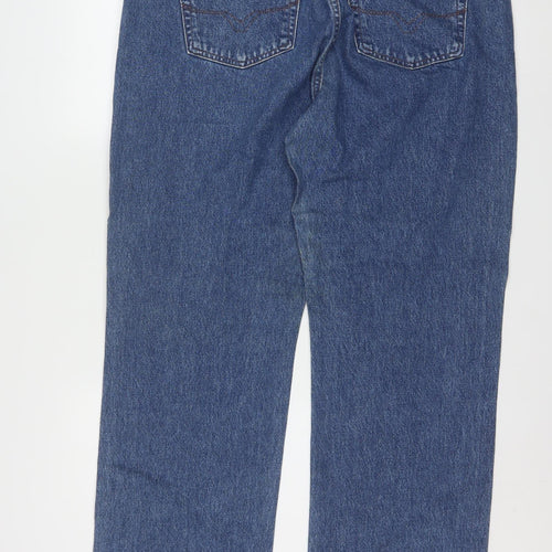 Harley-Davidson Men’s Blue Straight Fit Denim Jeans 40x32