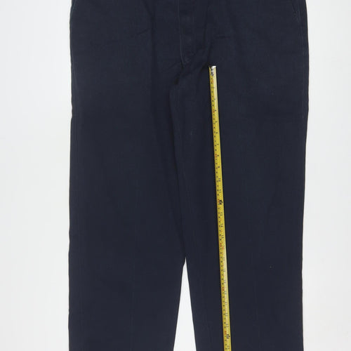 Dickies Men's Blue 40x32 Chino Workwear Trousers