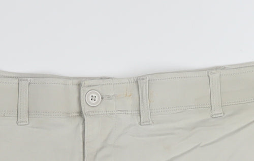 Lee Men's Beige Chino Shorts 36 Regular Fit Stretch Casual Summer
