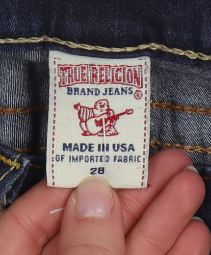 True Religion Women's Blue Skinny Jeans Size 10 Slim Fit