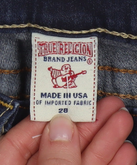 True Religion Women's Blue Skinny Jeans Size 10 Slim Fit