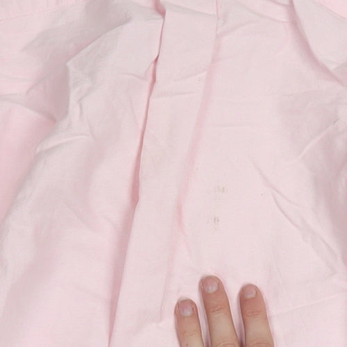 Ralph Lauren Men's Pink Cotton Oxford Button-Up Shirt 15.5 Classic Fit