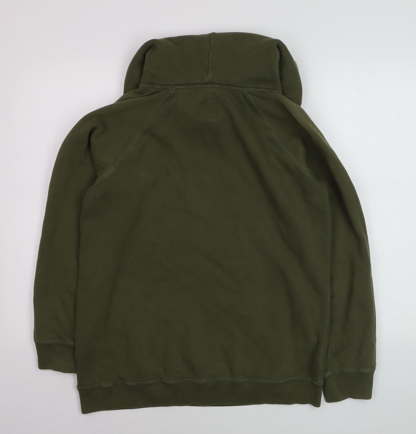 Jack Wills Unisex Adults Green Pullover Hoodie Size UK 12 Classic Fit