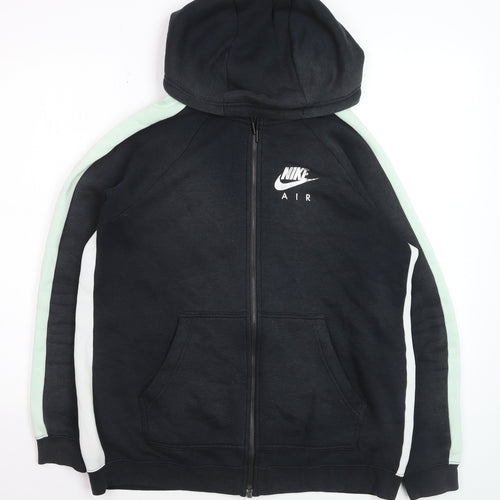 Nike Men’s Black Full Zip Hoodie M Sports Fleece