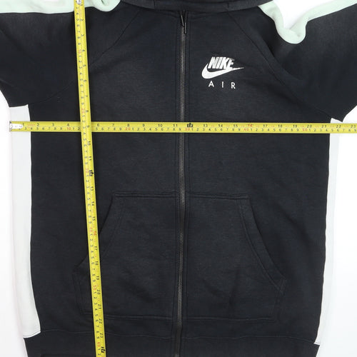 Nike Men’s Black Full Zip Hoodie M Sports Fleece