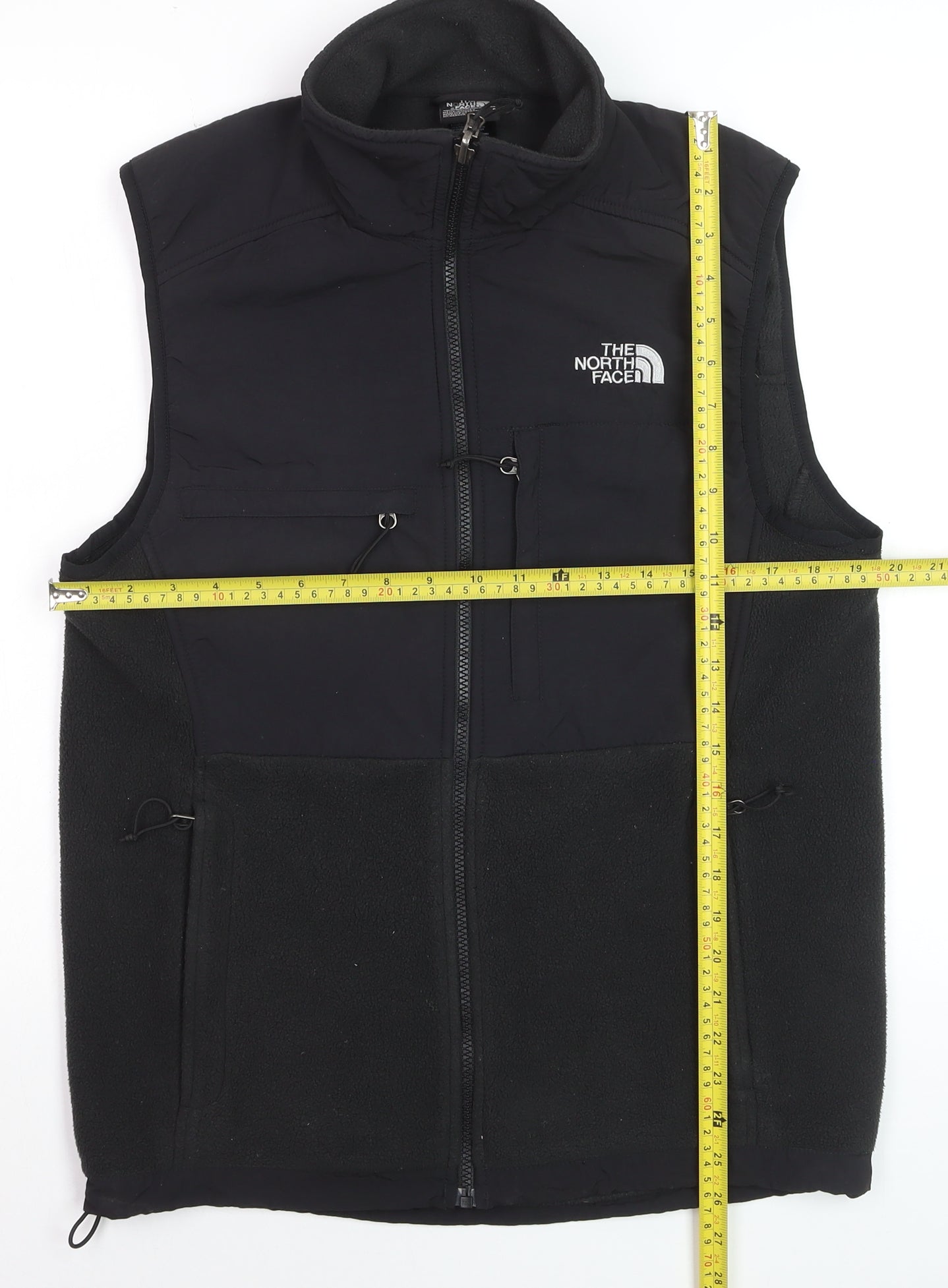 The North Face Men's Black Fleece Bodywarmer Waistcoat Size S