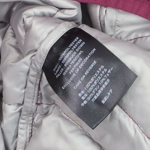 Lapasa Women's Red Puffer Jacket Size L Down Insulated Lightweight Winter Coat