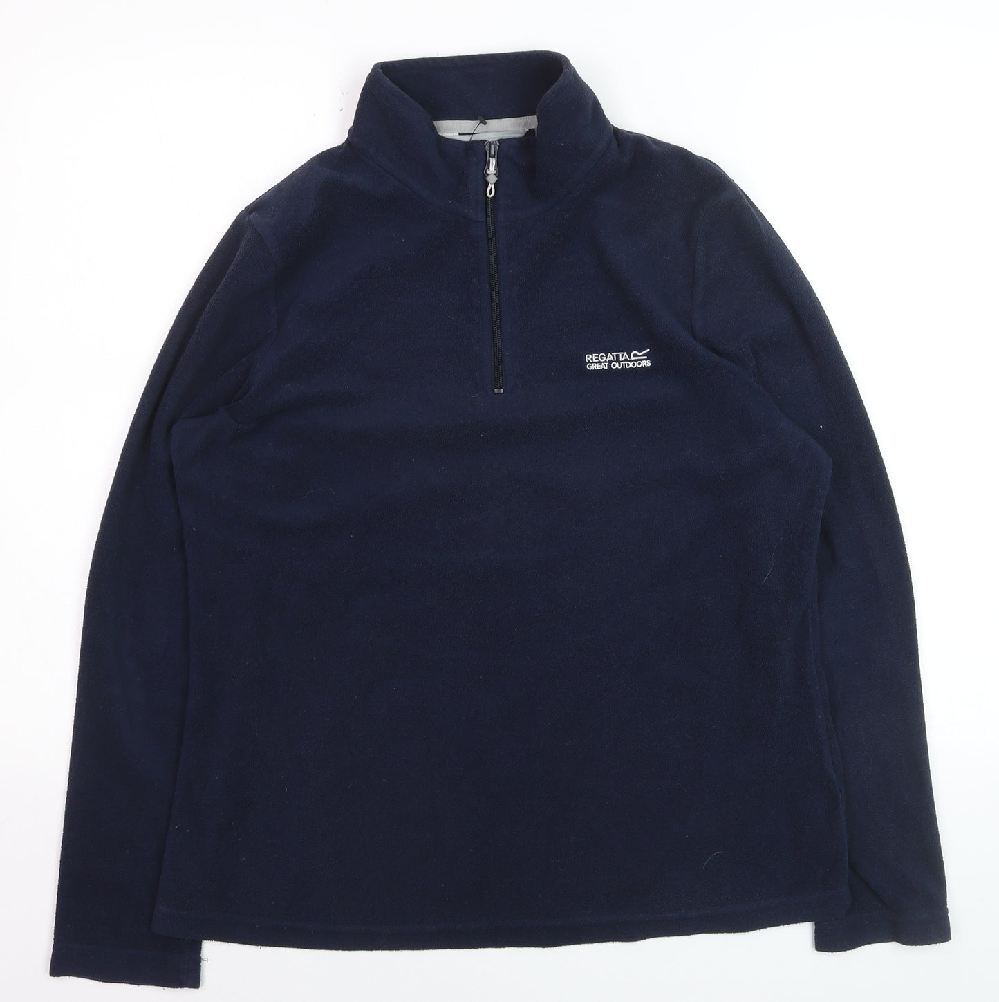 Regatta Men's Blue XL Fleece 1/4 Zip Pullover Sweatshirt Outdoor