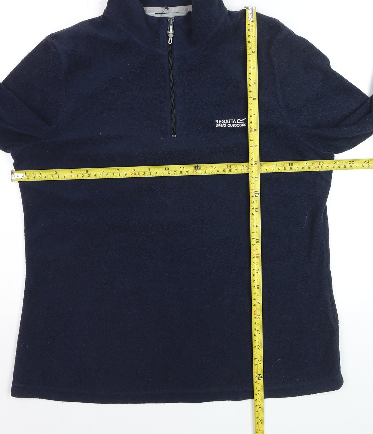 Regatta Men's Blue XL Fleece 1/4 Zip Pullover Sweatshirt Outdoor