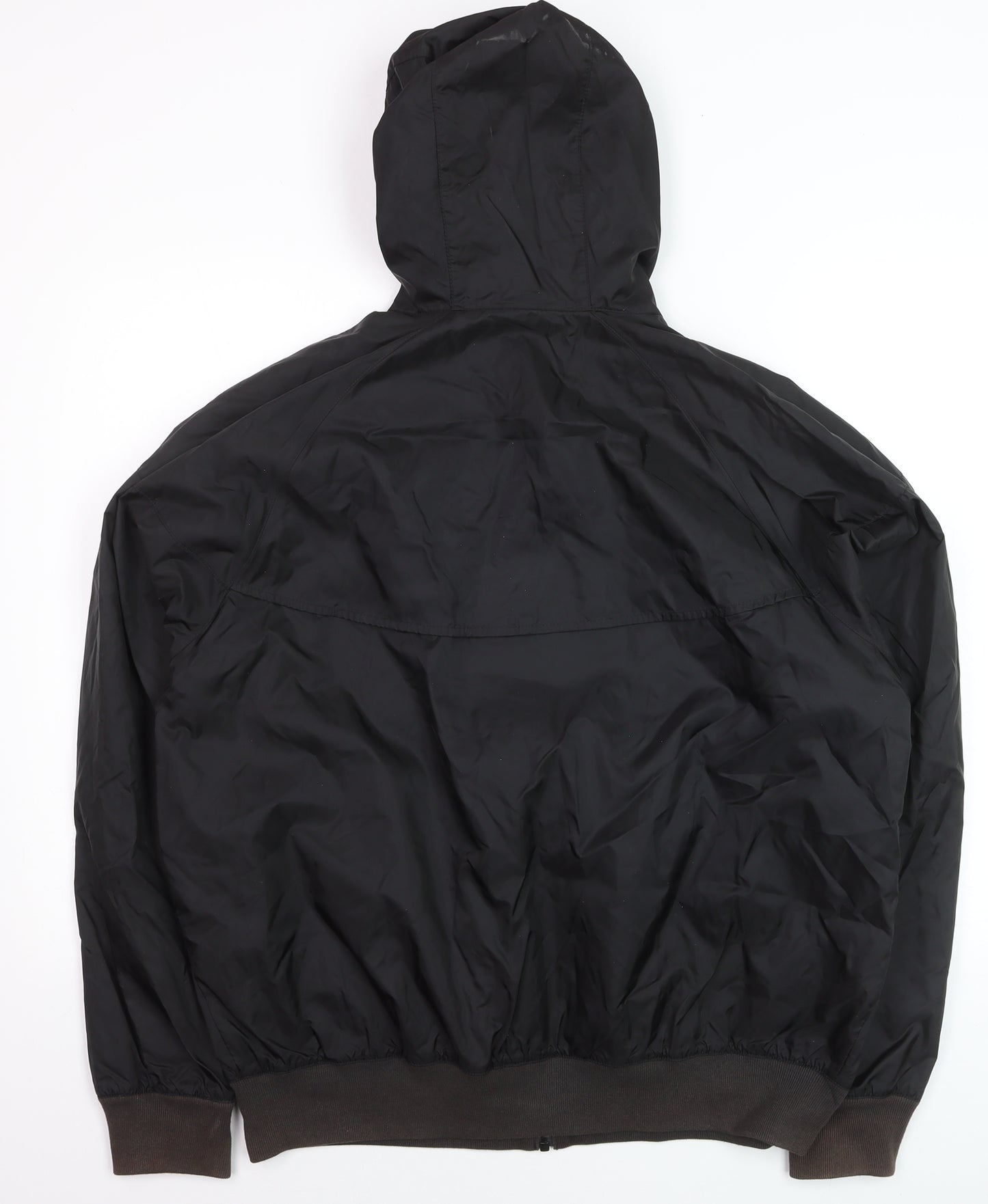 Nike Men's Black M Hooded Windbreaker Jacket