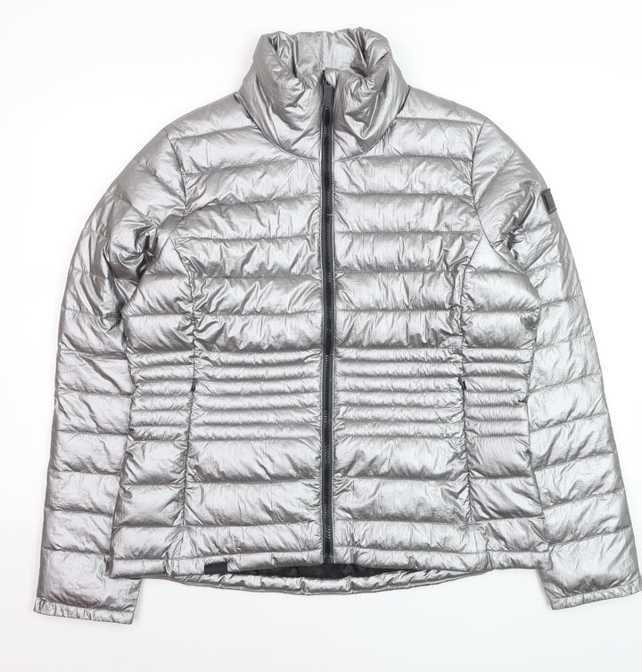 Regatta Womens Silver Puffer Jacket UK 16 Lightweight Insulated Coat