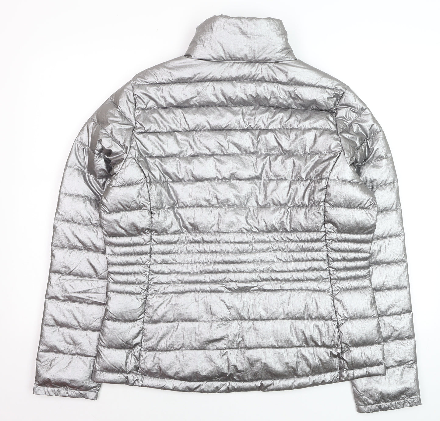 Regatta Womens Silver Puffer Jacket UK 16 Lightweight Insulated Coat